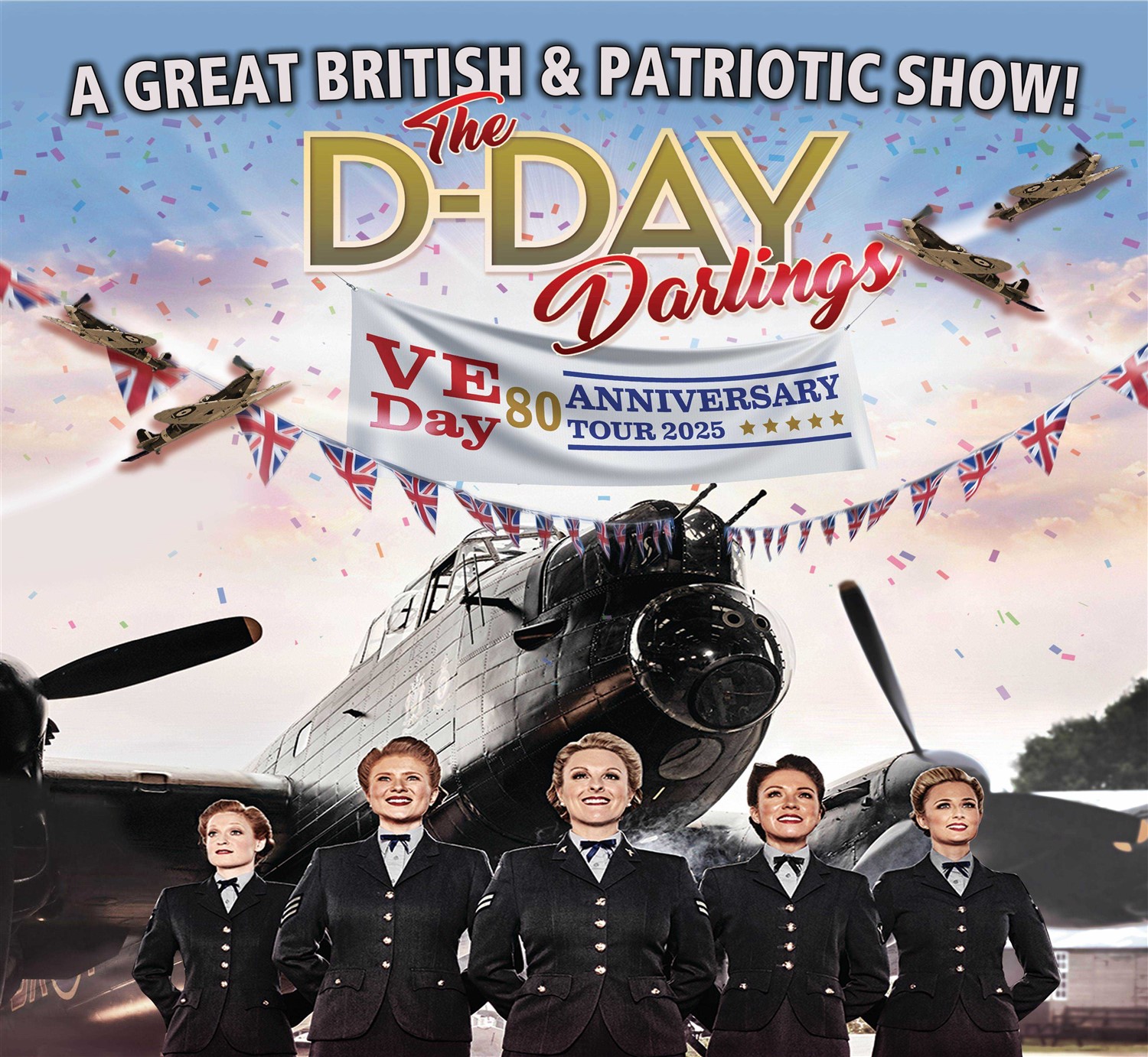 Get information, pick a seat & buy tickets toThe D-Day Darlings: Songs that won the war  on Jun 19, 19:30 @Standard capacity | Sutton Coldfield Town Hall