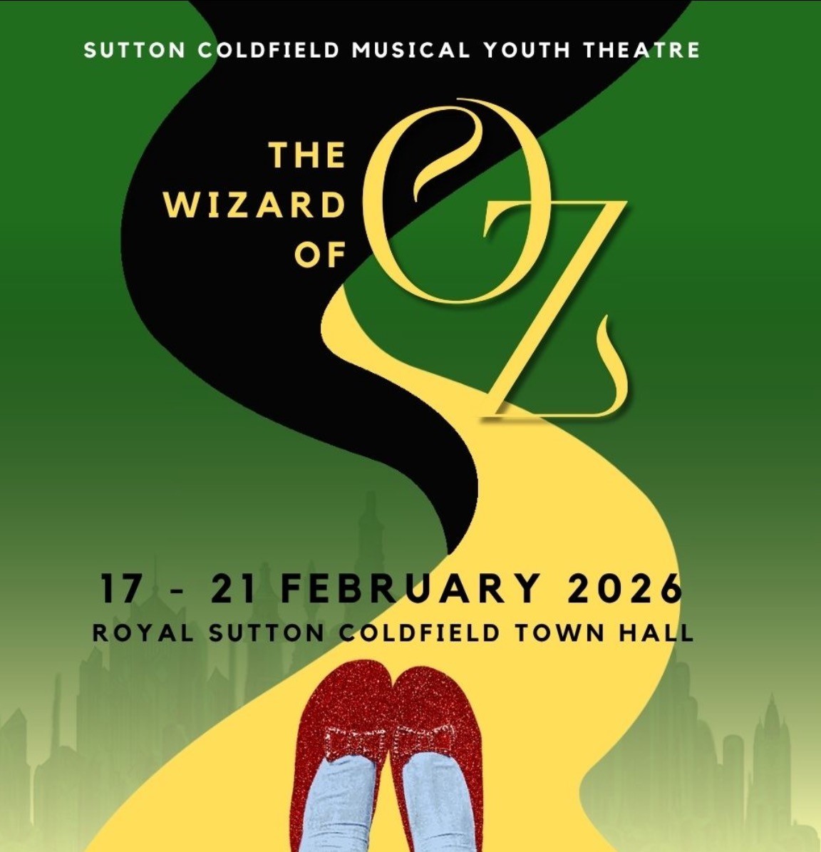 Get information, pick a seat & buy tickets toSCMYT presents: The WIzard of Oz Matinee on Feb 21, 14:30 @TownHall Wizard of Oz | Sutton Coldfield Town Hall