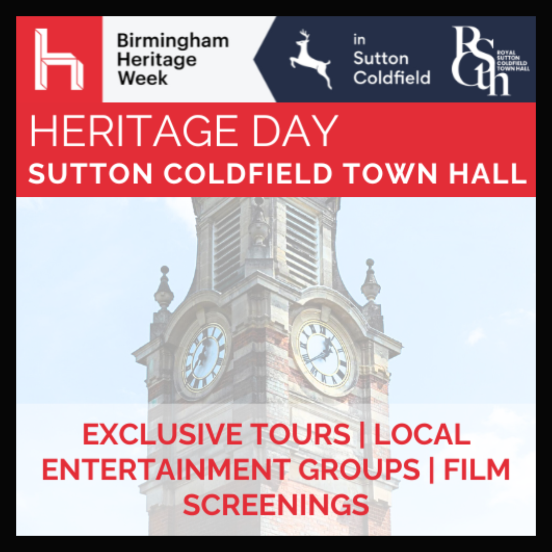 Get information & buy tickets toHeritage Day Tour 10:15am  on Sep 13, 10:15 @Sutton Coldfield Town Hall | Sutton Coldfield Town Hall