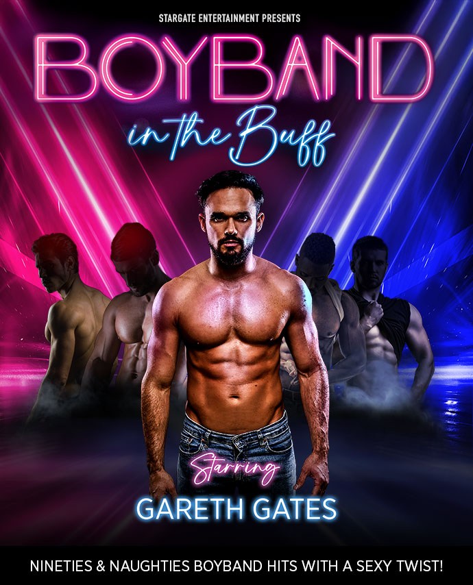 Get information, pick a seat & buy tickets toBoyband in the Buff: Starring Gareth Gates  on Apr 18, 19:30 @Standard capacity | Sutton Coldfield Town Hall