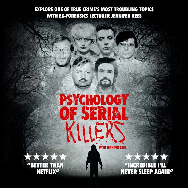 Get Information and buy tickets to Psychology of Serial Killers with Jennifer Rees  on Sutton Coldfield Town Hall
