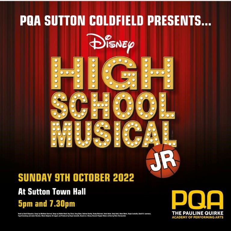 Get Information and buy tickets to High School Musical JR Principal Cast 2 on Sutton Coldfield Town Hall