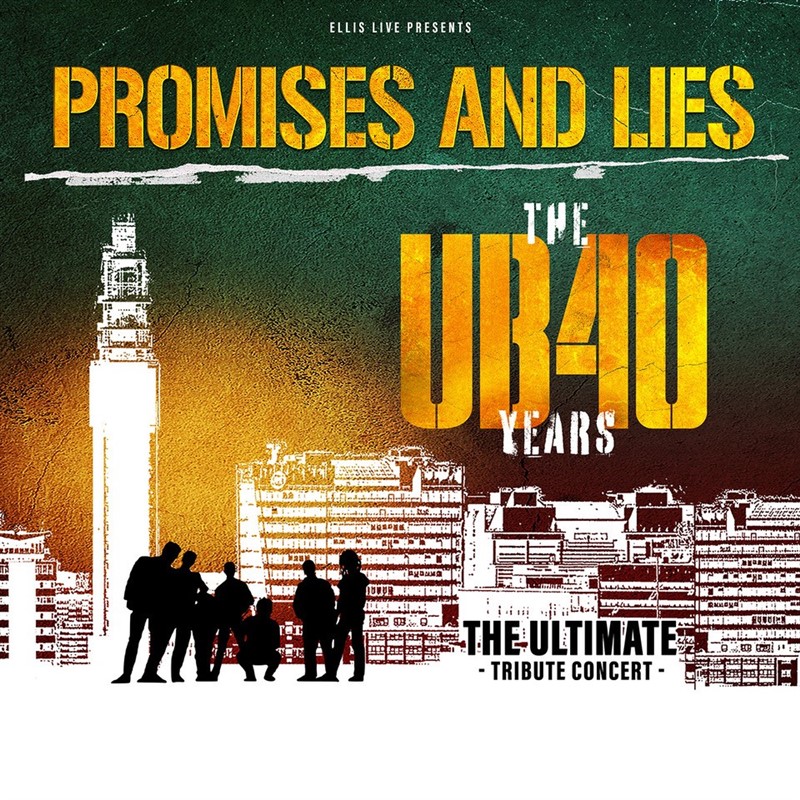 Get Information and buy tickets to PROMISES AND LIES THE UB40 YEARS on Sutton Coldfield Town Hall