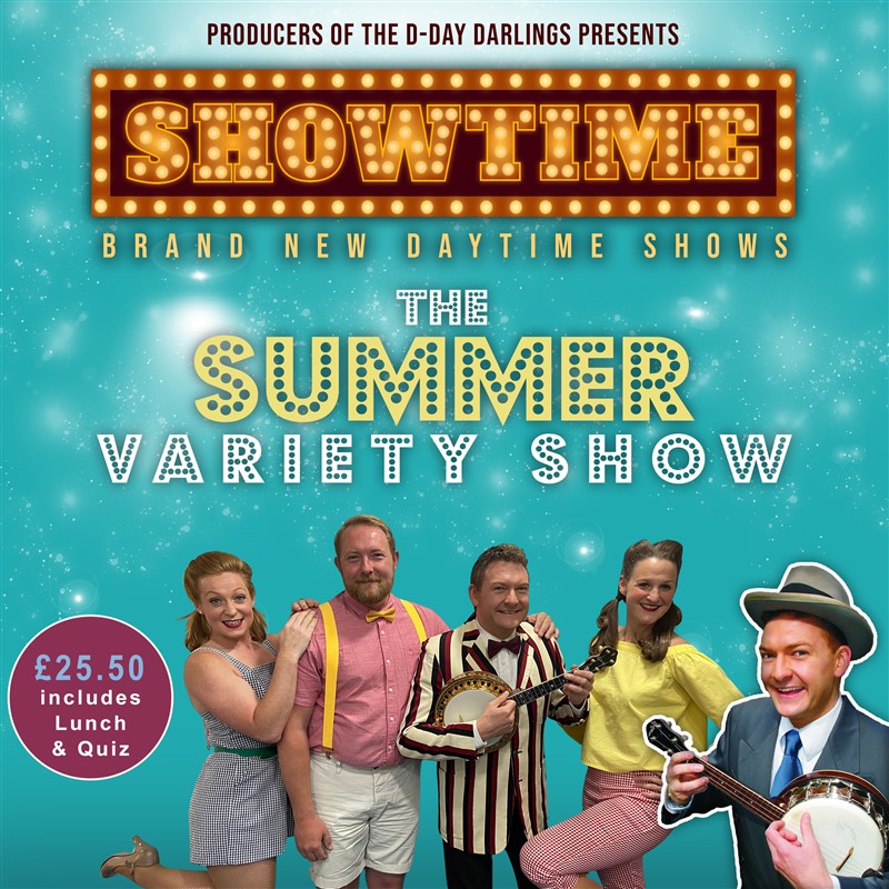 Get Information and buy tickets to The Summer Variety Show Tues 9th July 2024 Brand New Daytime Shows on Sutton Coldfield Town Hall