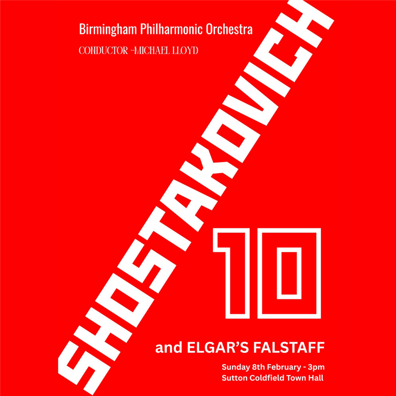 Get Information and buy tickets to The Birmingham Philharmonic Orchestra  on Sutton Coldfield Town Hall
