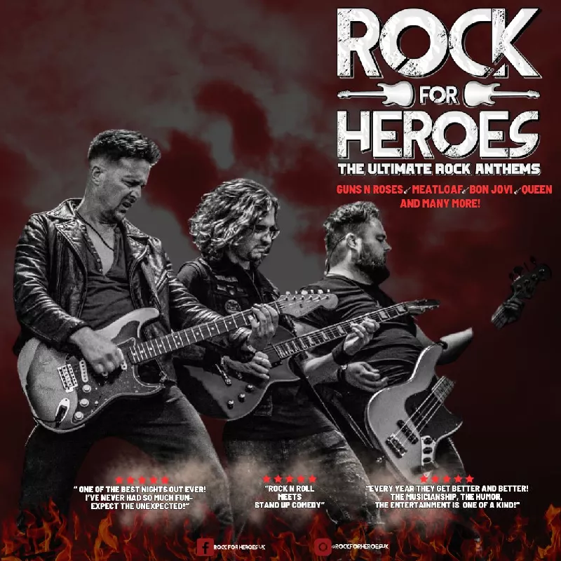 Get Information and buy tickets to Rock For Heroes  on Sutton Coldfield Town Hall