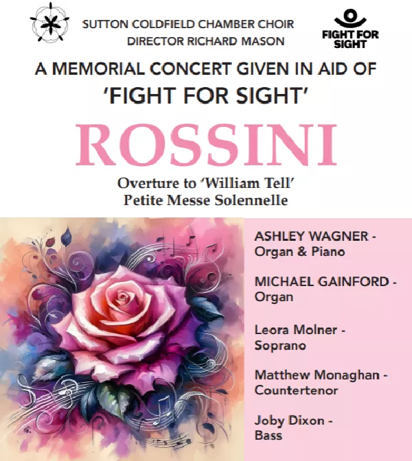 Rossini (Concert taking place at Emmanuel Church)