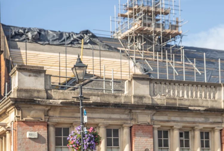 Be Part of the Roof of the Town Hall! get your name on  a Slate for a £10  donation
