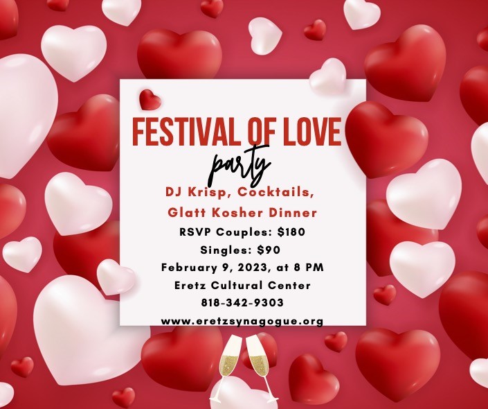 Get Information and buy tickets to Festival Of Love Party-Dinner, Cocktails and Dancing on EretzCC