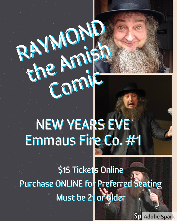 Raymond The Amish Comic Tickets