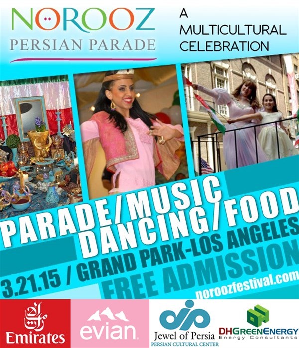 Get Information and buy tickets to NOROOZ PERSIAN PARADE FREE ADMISSION on Irani Ticket