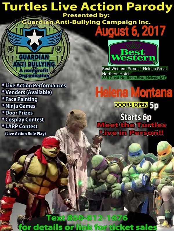 Get Information and buy tickets to Turtles Live Action Parody Half Shell Entertainment on Jam Entertainment Live