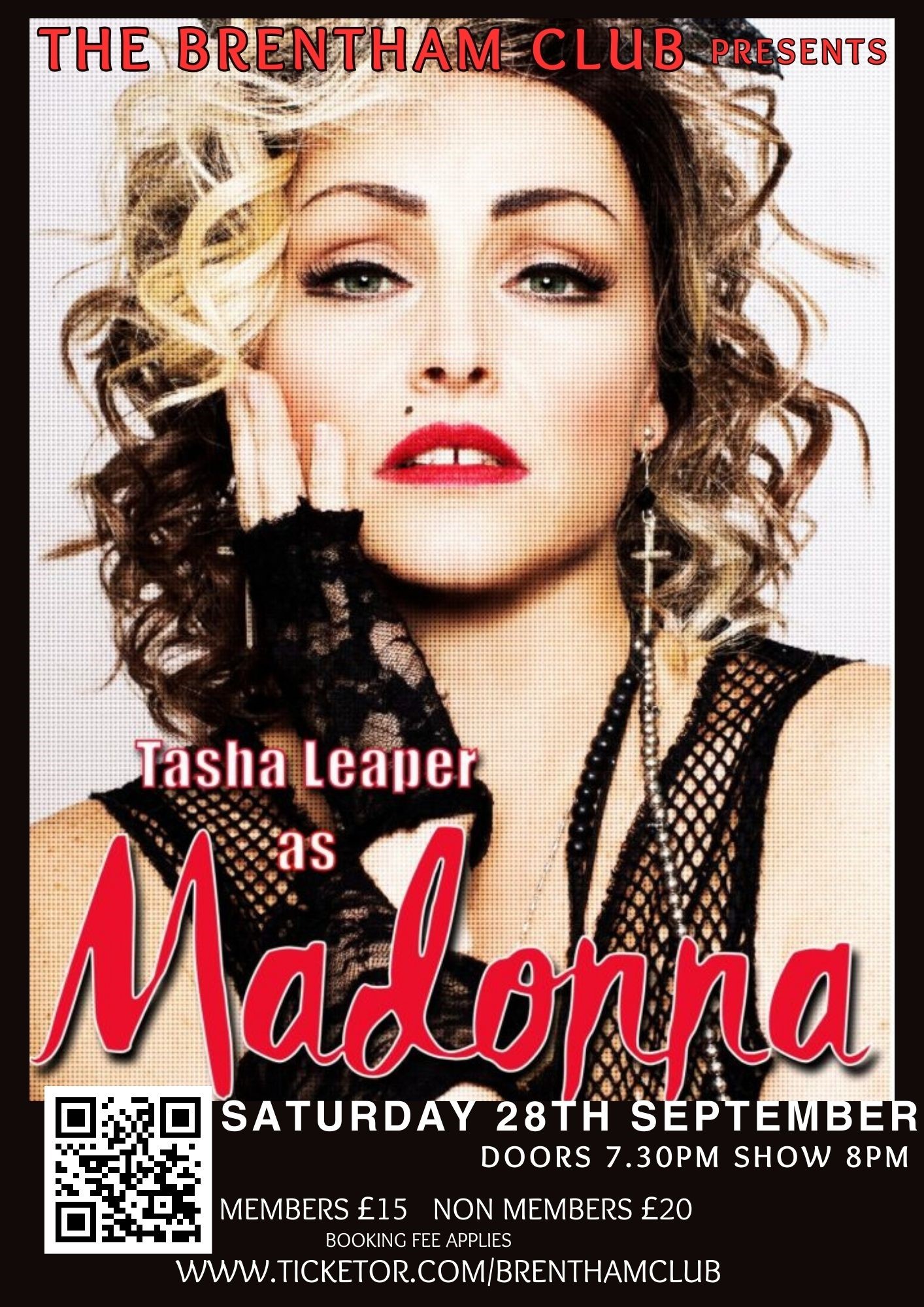 Madonna Tribiute  on Sep 28, 20:00@The Brentham Club - Buy tickets and Get information on Brenthamclub.co.uk 