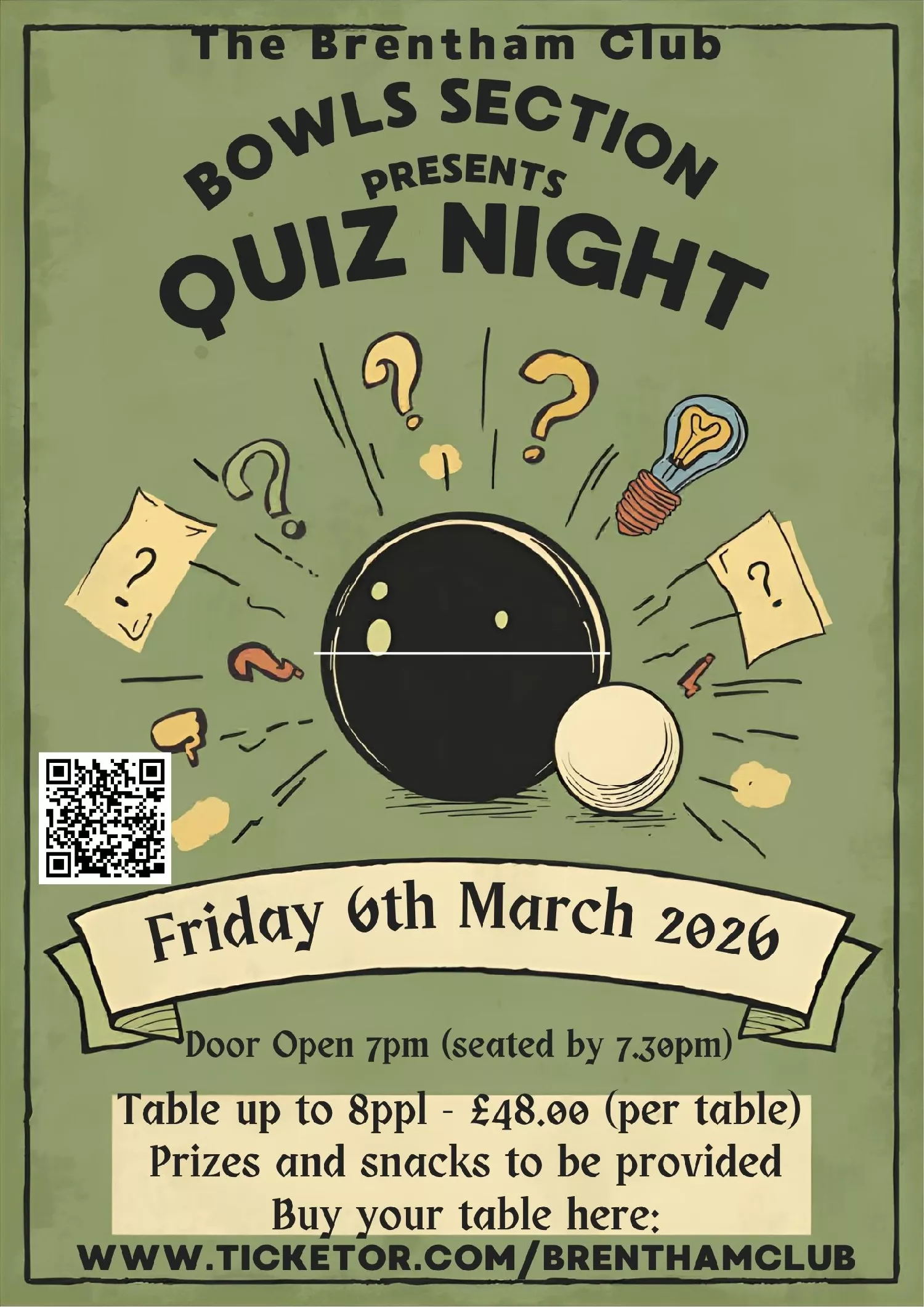 Brentham Bowls Quiz Night image