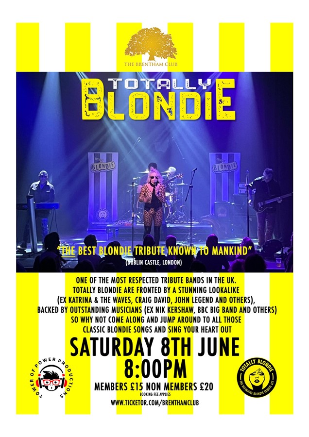 Get Information and buy tickets to Totally Blondie Blondie Tribute on www.danceparty247.club