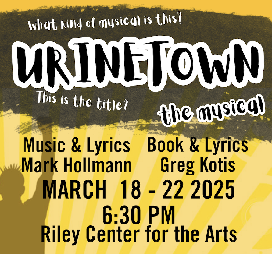 Get information, pick a seat & buy tickets to Copy:Urinetown-The Musical  on Mar 22, 18:30 @BBA Riley Center | Burr and Burton Academy