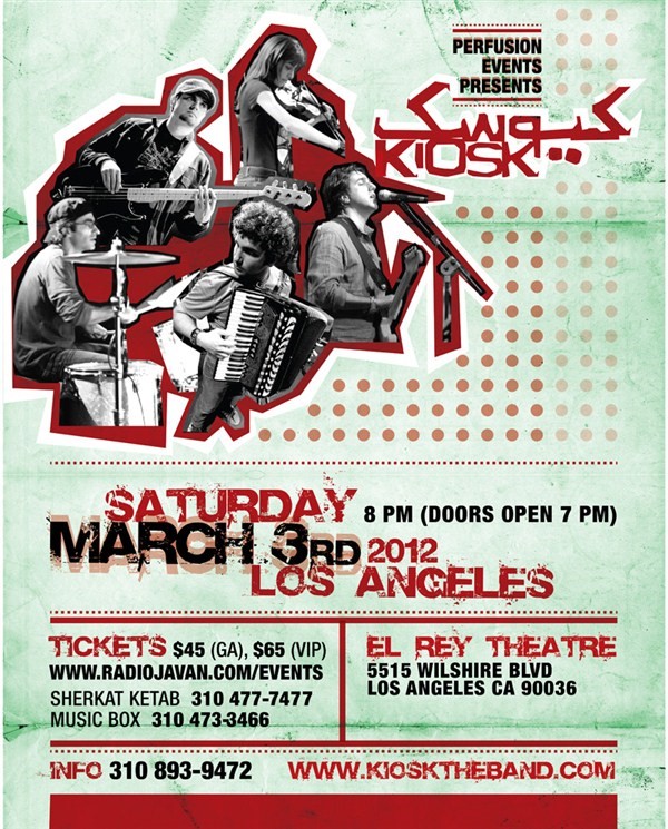 Get Information and buy tickets to Kiosk in LA  on perfusionevents.com