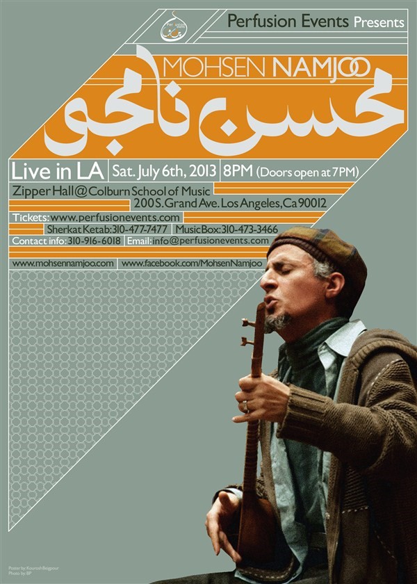 Get Information and buy tickets to Mohsen Namjoo Live in LA  on perfusionevents.com