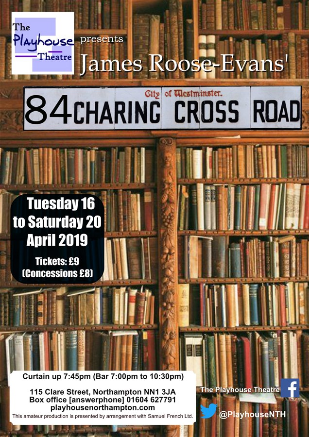 84 Charing Cross Road Buy Tickets