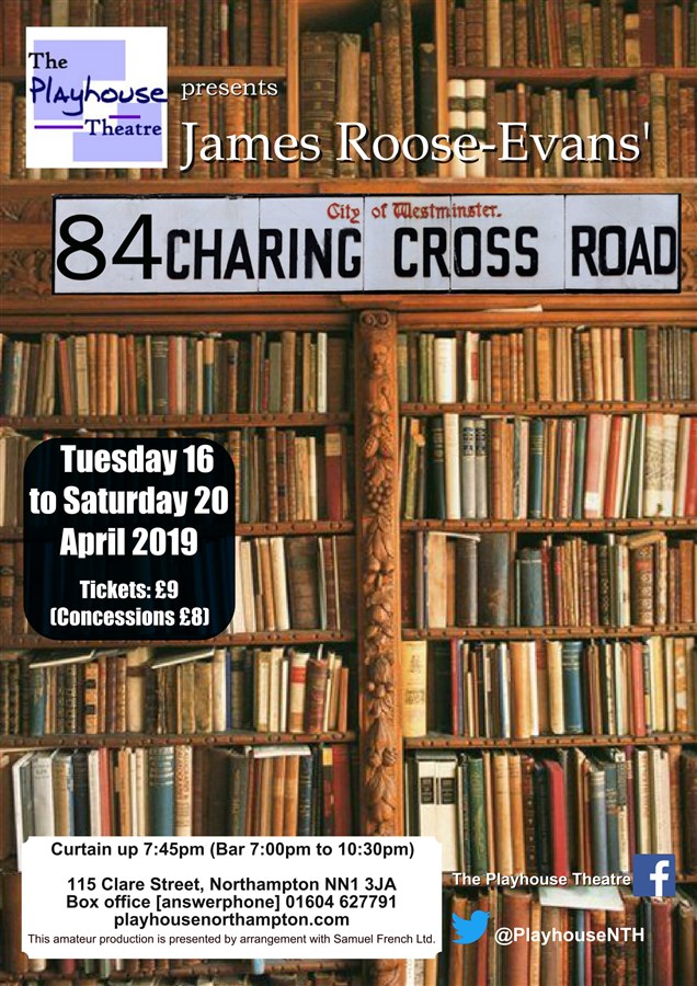 84 Charing Cross Road Buy Tickets