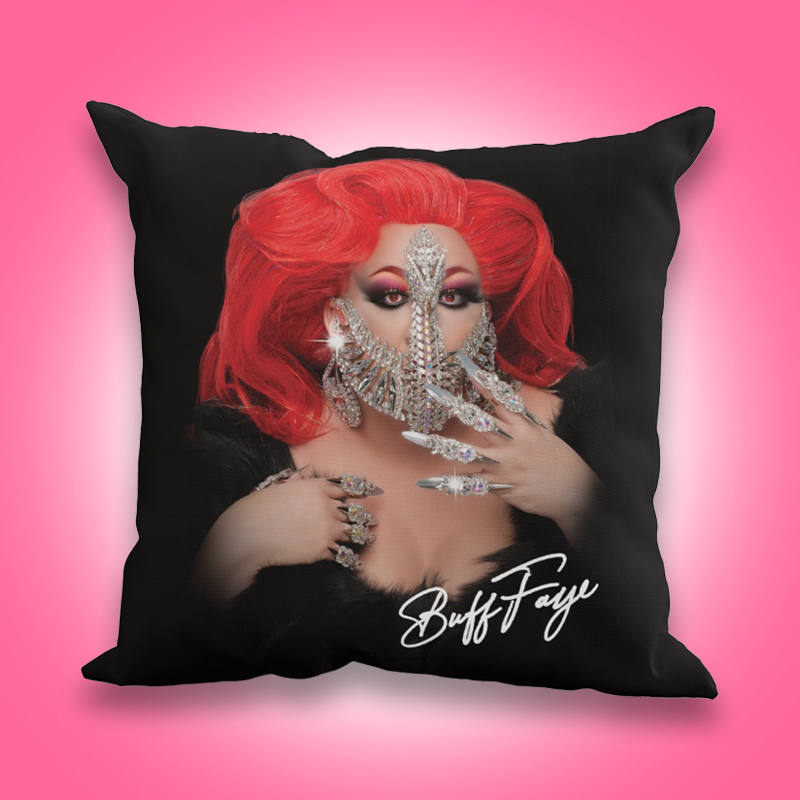 Phoenix Buff Faye Designer Pillow