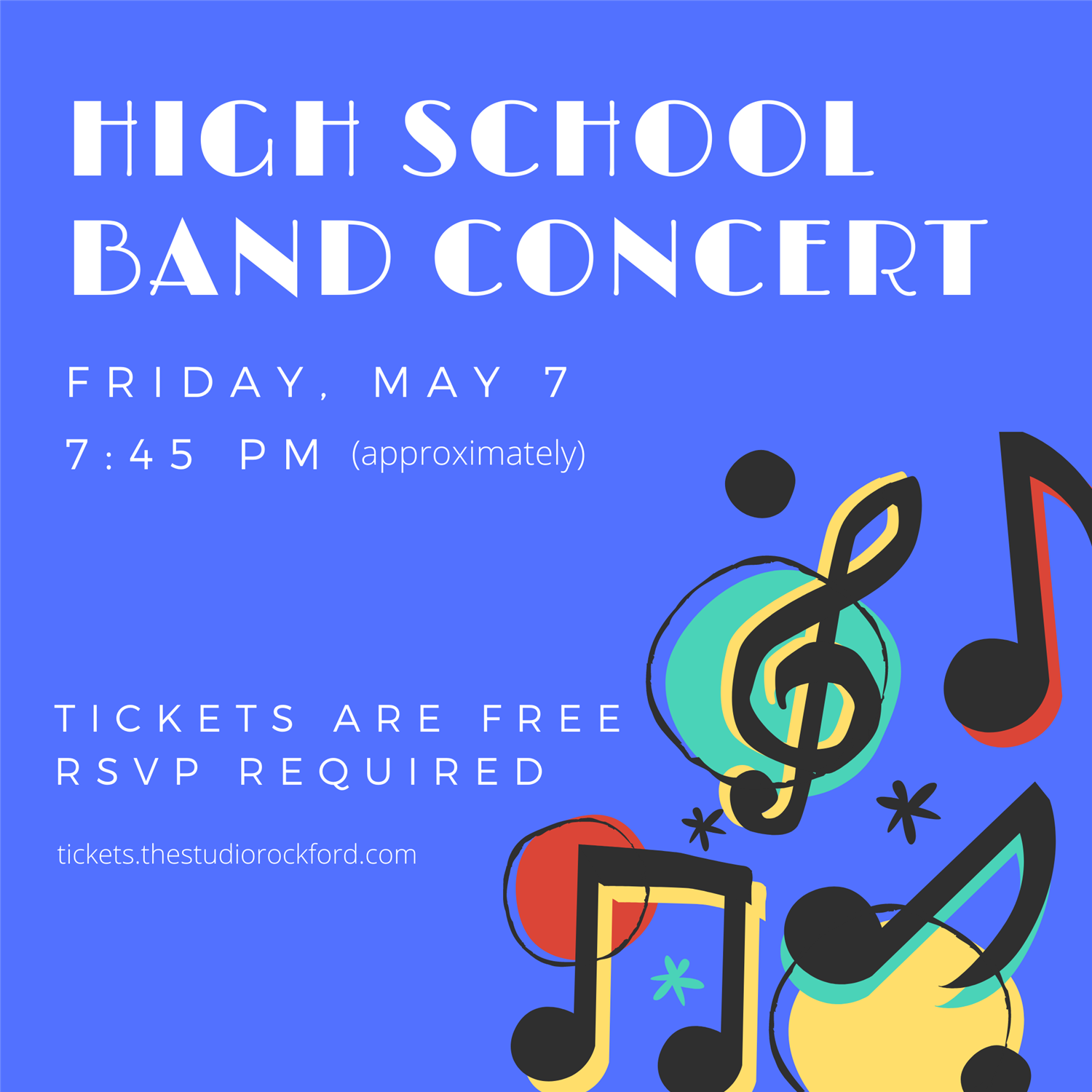 Rockford Christian Band Concert High School Information