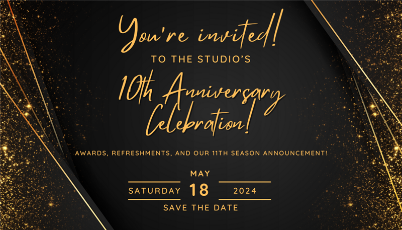 The Studio's 10th Anniversary Season Announcement Party