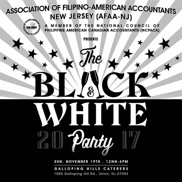 black and white event attire