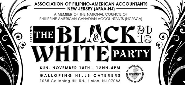 Get Information and buy tickets to The Black & White Party 2018  on afaanewjersey.org