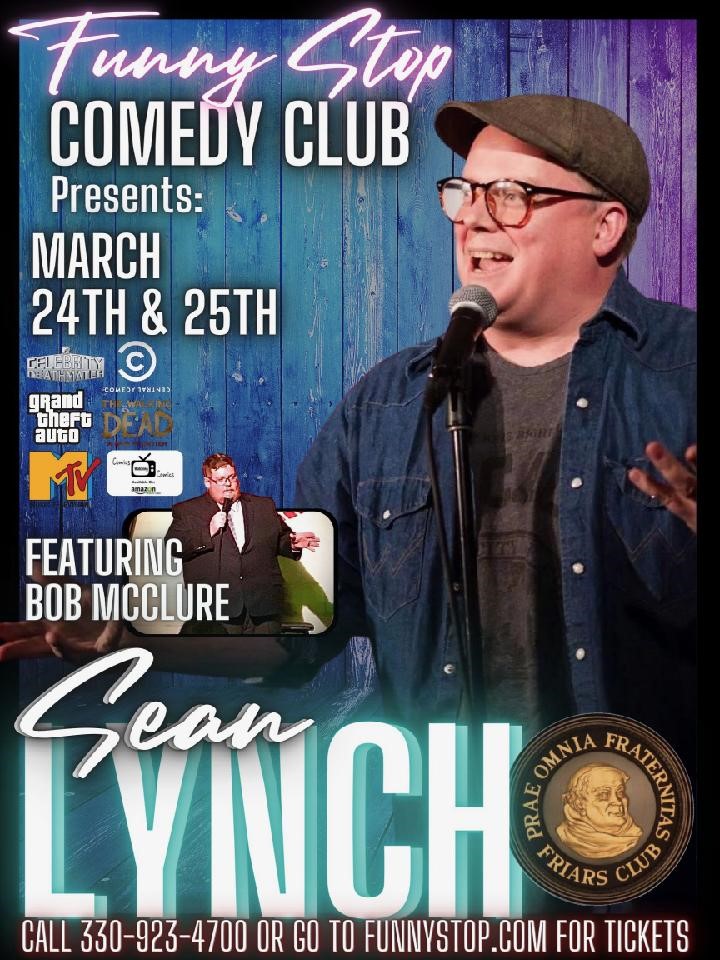 Sean Lynch Sat. 9:30 Show Funny Stop Comedy Club on mars 25, 21:30@Funny Stop Comedy Club - Achetez des billets et obtenez des informations surFunny Stop funnystop.online