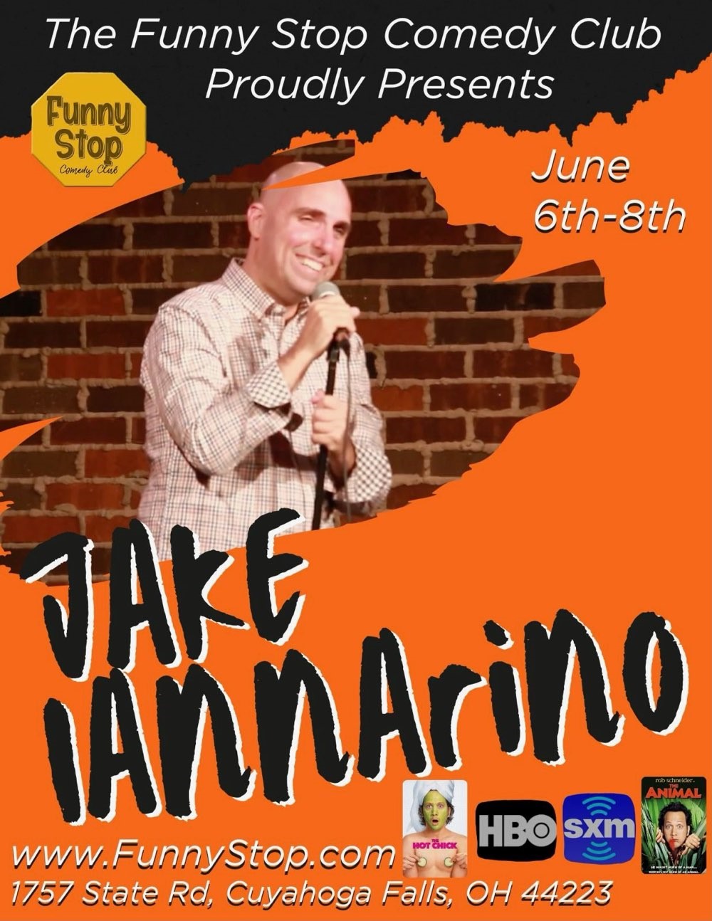 Jake Iannarino - Sat. 9:30PM Show Funny Stop Comedy Club on Jun 08, 21:30@Funny Stop Comedy Club - Buy tickets and Get information on Funny Stop funnystop.online