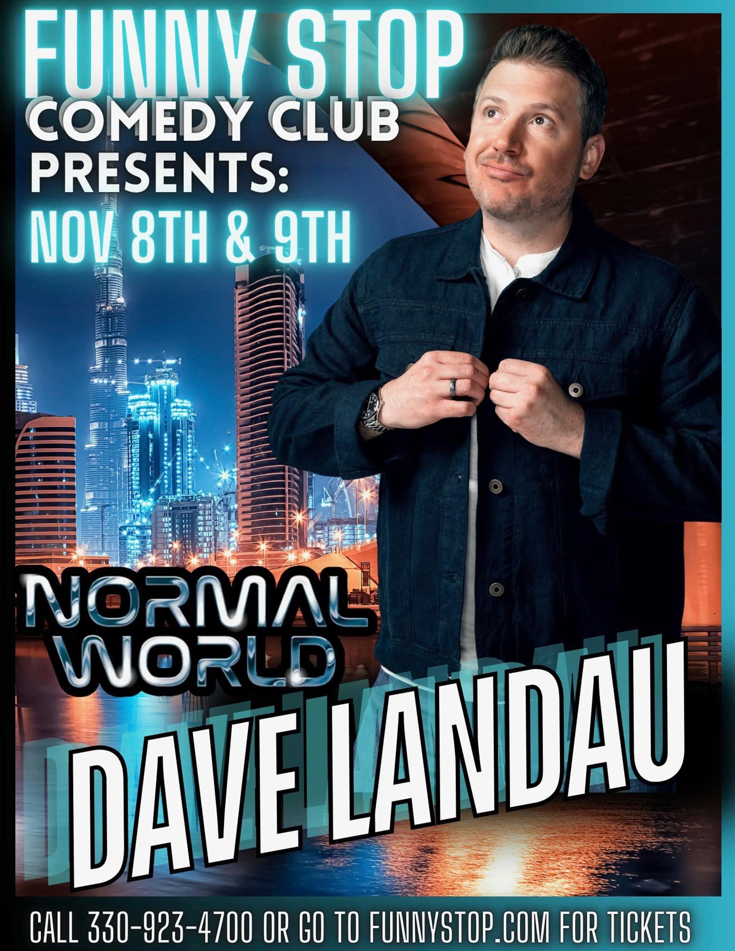 Get information & buy tickets to Dave Landau - Fri. 7:30 Show Funny Stop Comedy Club on Nov 08, 19:30 @Funny Stop Comedy Club | Funny Stop | funnystop.online