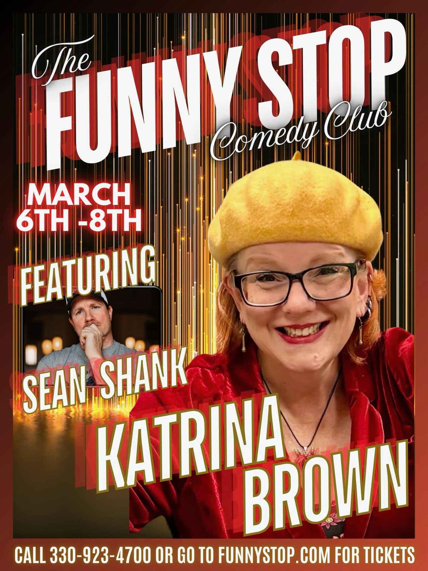 Get information & buy tickets to Katrina Brown - Thur. Show Funny Stop Comedy Club on Mar 06, 20:00 @Funny Stop Comedy Club | Funny Stop | funnystop.online