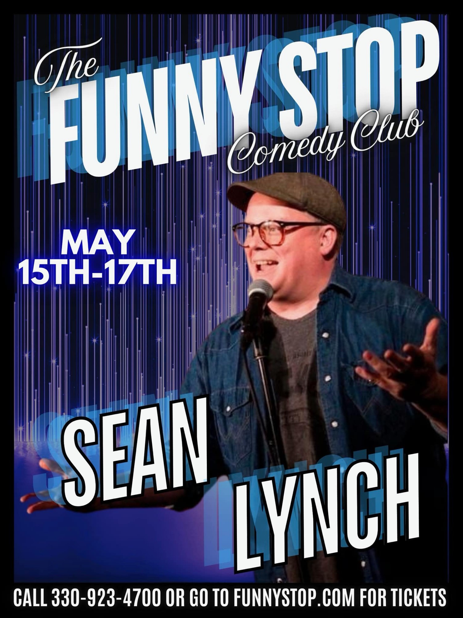 Get information & buy tickets to Sean Lynch - Sat. Show Funny Stop Comedy Club on May 17, 21:30 @Funny Stop Comedy Club | Funny Stop | funnystop.online