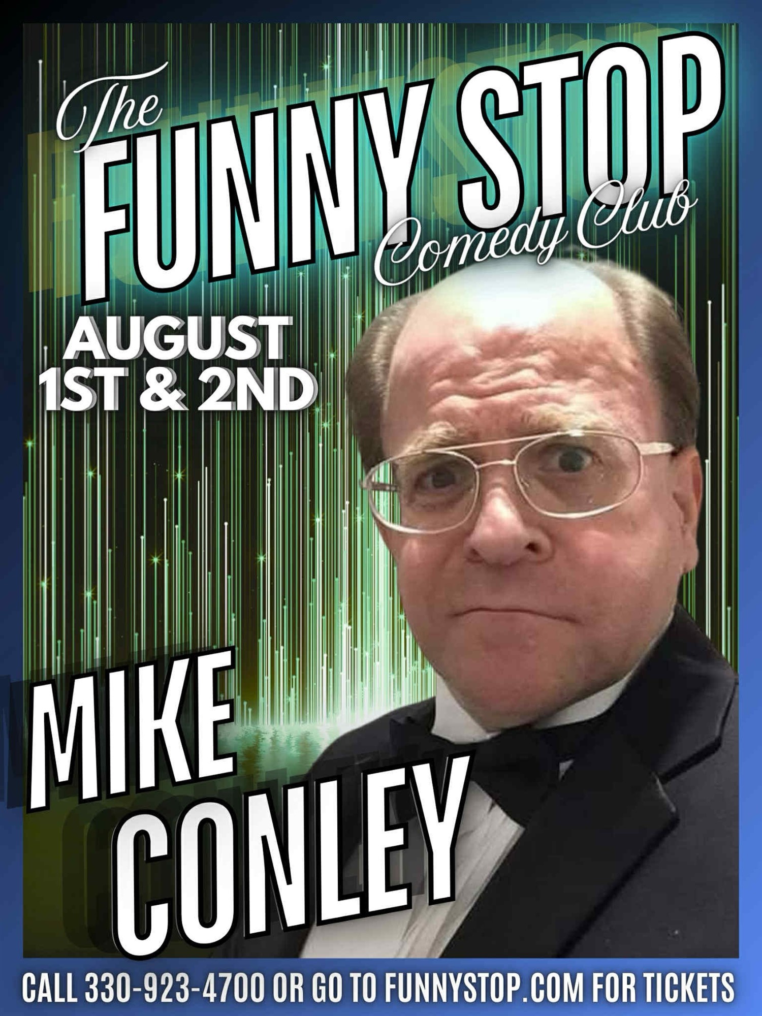 Get information & buy tickets toMike Conley - Fri. Show Funny Stop Comedy Club on Aug 01, 19:30 @Funny Stop Comedy Club | Funny Stop | funnystop.online