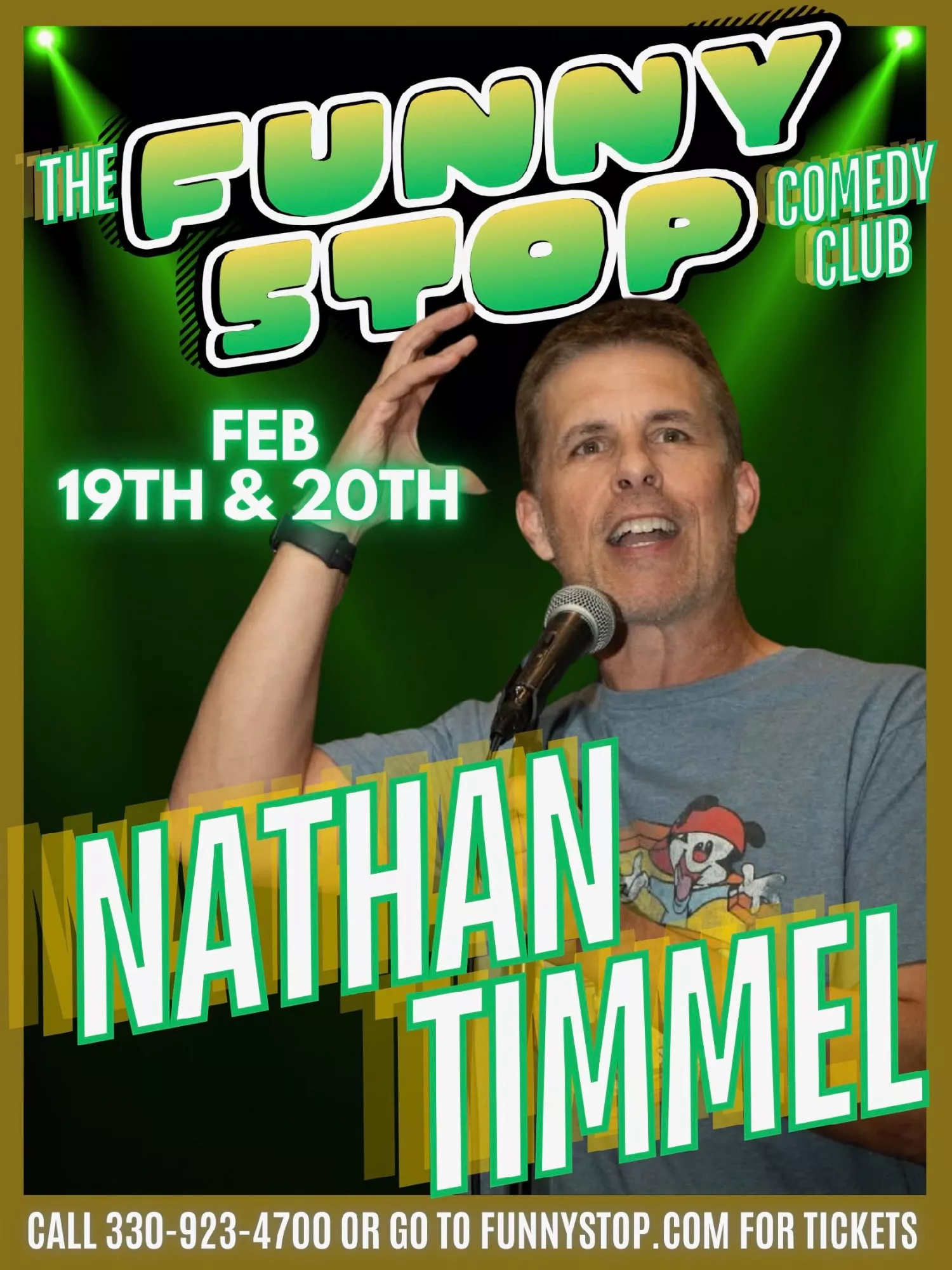 Get information & buy tickets toNathan Timmel - Thur. Show Funny Stop Comedy Club on Feb 19, 20:00 @Funny Stop Comedy Club | Funny Stop | funnystop.online