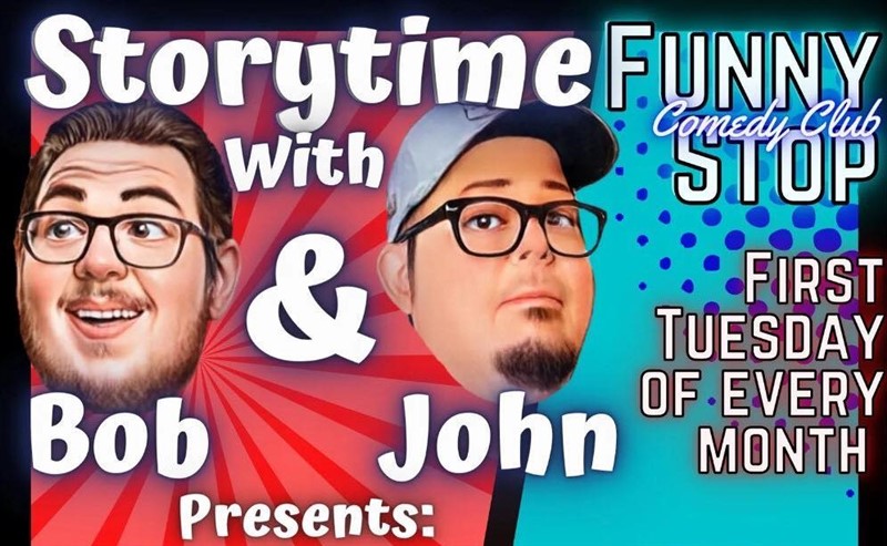 Obtener información y comprar entradas para Story Time with Bob & John Funny Stop Comedy Club en stedwardashland.org.