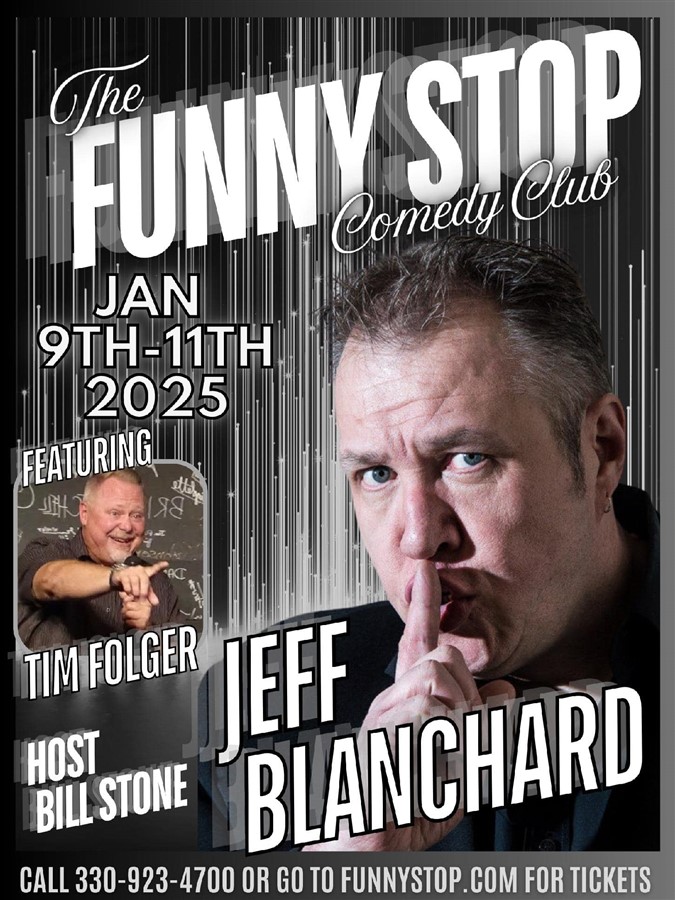 Get Information and buy tickets to Jeff Blanchard Sat. 9:30 PM Show Funny Stop Comedy Club on Funny Stop