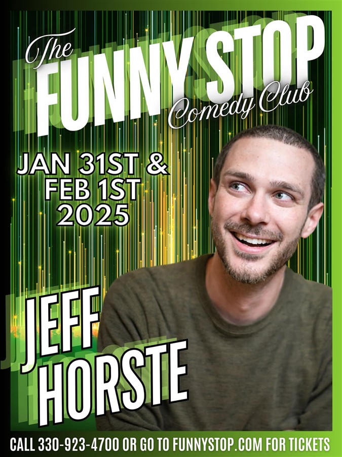 Get Information and buy tickets to Jeff Horste - Fri. 7:30 PM Funny Stop Comedy Club on Funny Stop