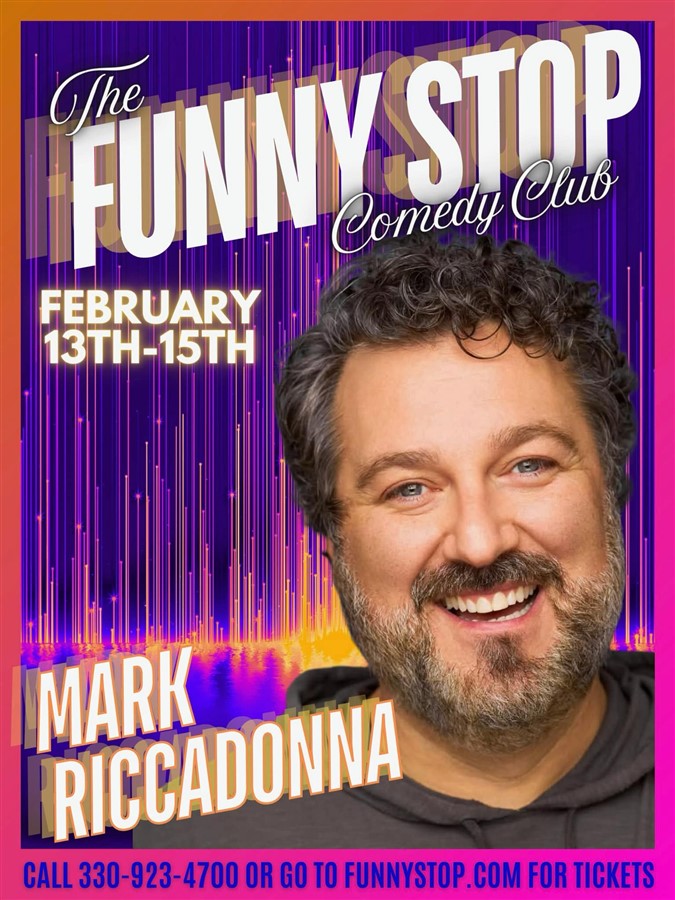 Get Information and buy tickets to Mark Riccadonna - Thur. 8:00 PM Show Headlines at Funny Stop Comedy Club on Funny Stop