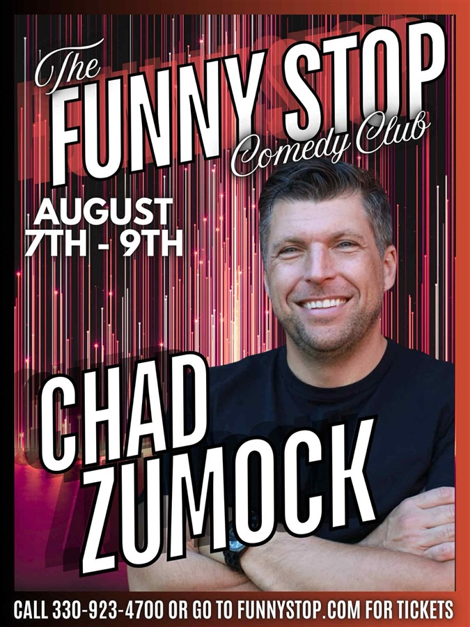 Get Information and buy tickets to Chad Zumock - Thur. Show Funny Stop Comedy Club on Funny Stop