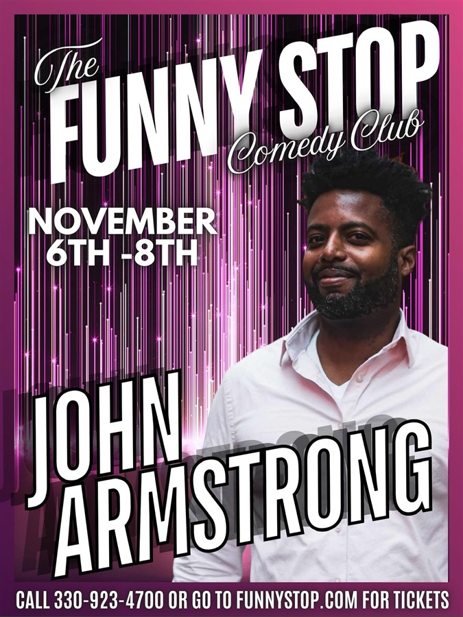 Get Information and buy tickets to John Armstrong - Sat. Show Funny Stop Comedy Club on Funny Stop