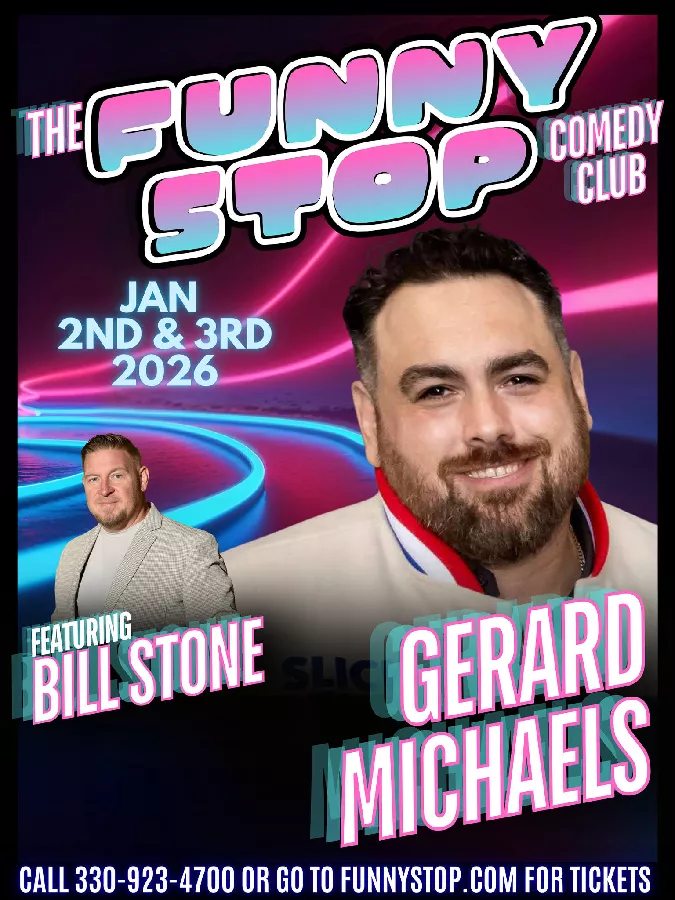 Get Information and buy tickets to Gerard Michaels - Fri. Show Funny Stop Comedy Club on stedwardashland.org