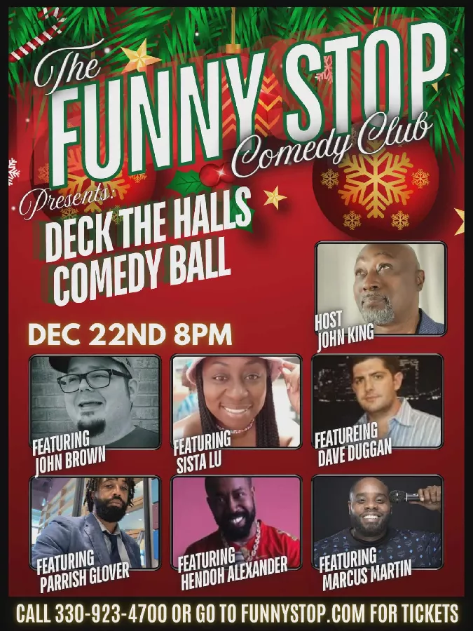 Deck The Halls Comedy Ball