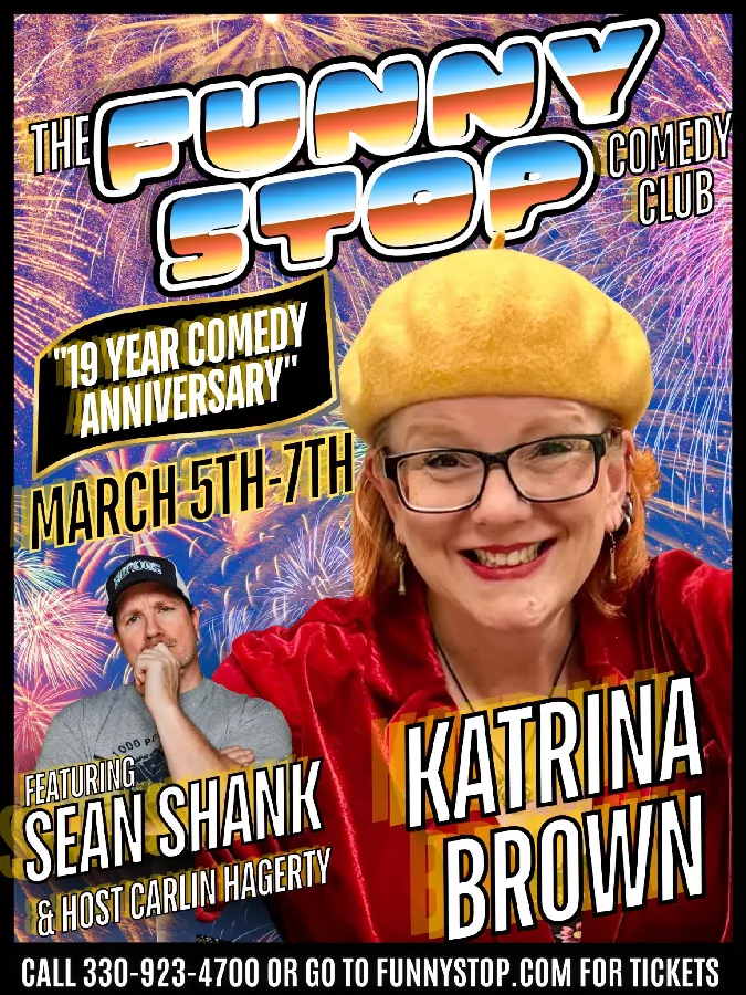 Get Information and buy tickets to Katrina Brown - Thur. Show Funny Stop Comedy Club on Funny Stop