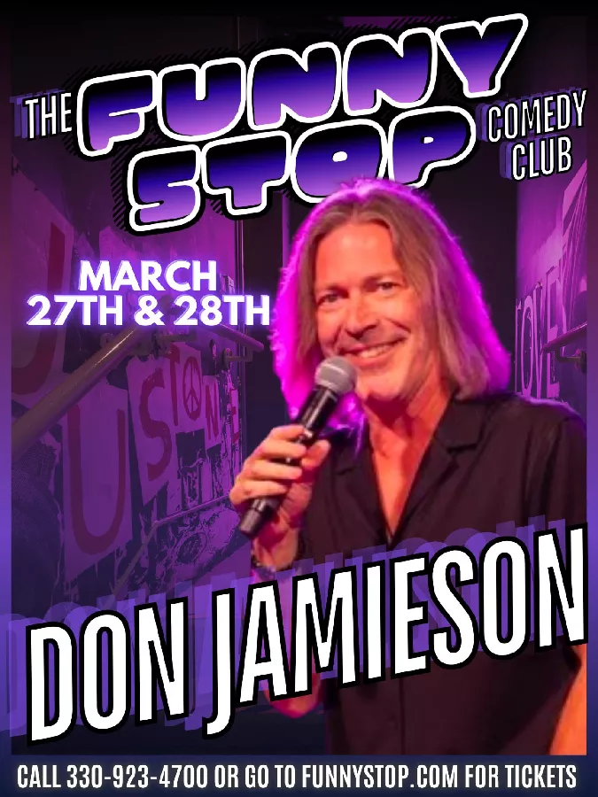 Get Information and buy tickets to Don Jamieson - Fri. Show Funny Stop Comedy Club on Funny Stop
