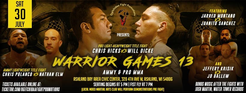 OFP: Warrior Games 13  on Jul 30, 18:00@Bay Area Civic Center - Pick a seat, Buy tickets and Get information on OFP 