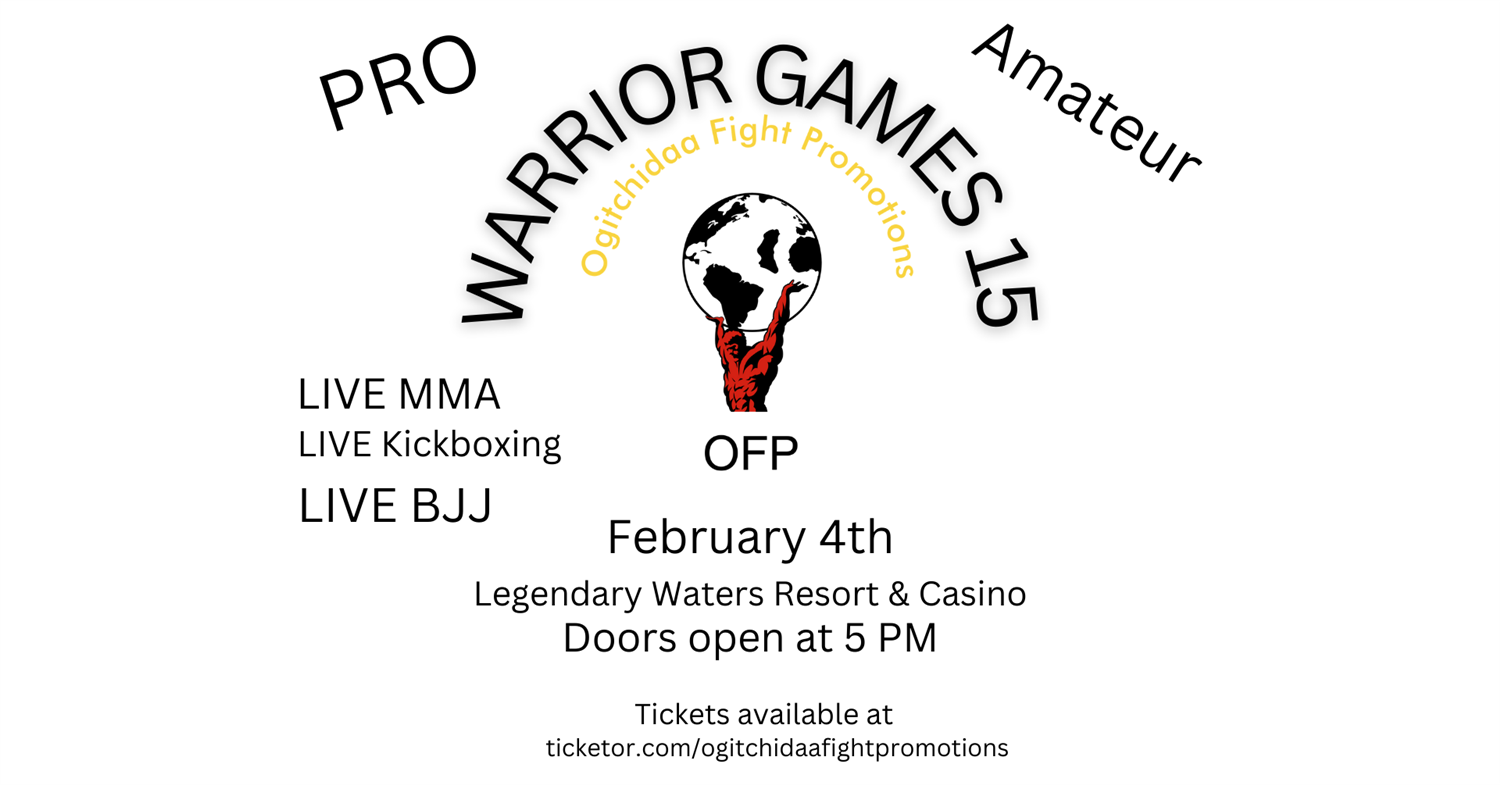 OFP: WARRIOR GAMES 15  on Feb 04, 18:00@Legendary Waters Resort & Casino - Pick a seat, Buy tickets and Get information on OFP 
