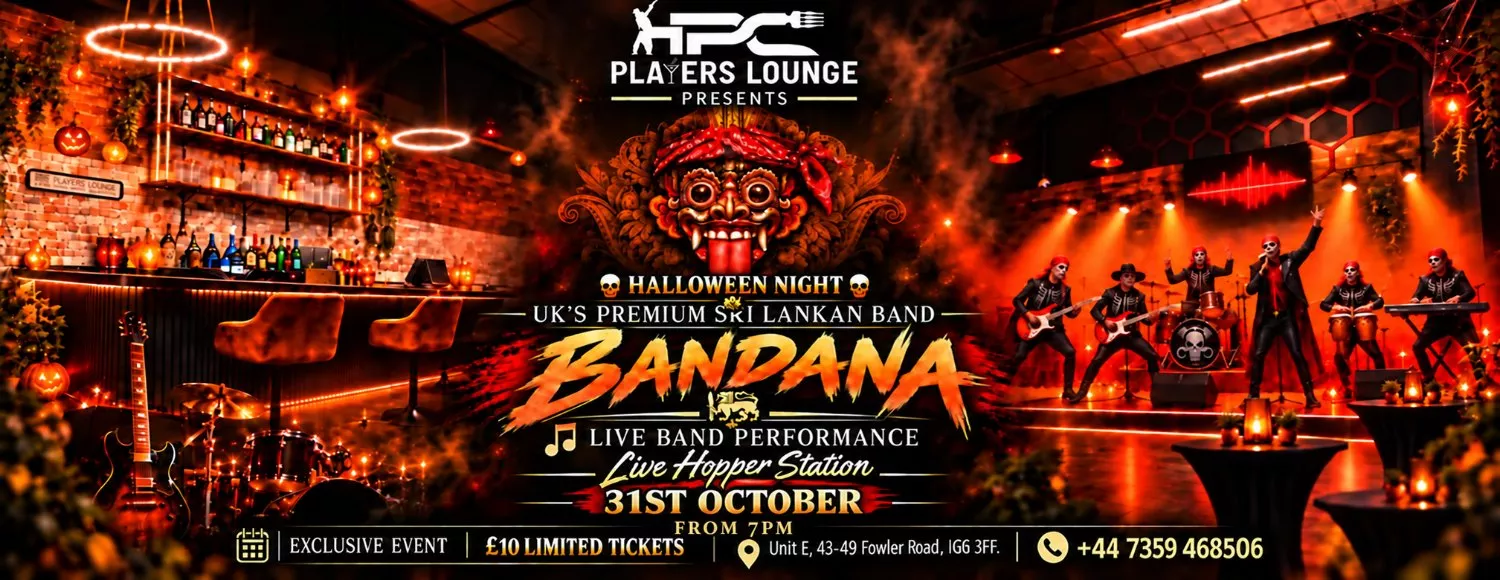 Get Information and buy tickets to HALLOWEEN NIGHT with BANDANA Live BAND on Roxsel Tickets