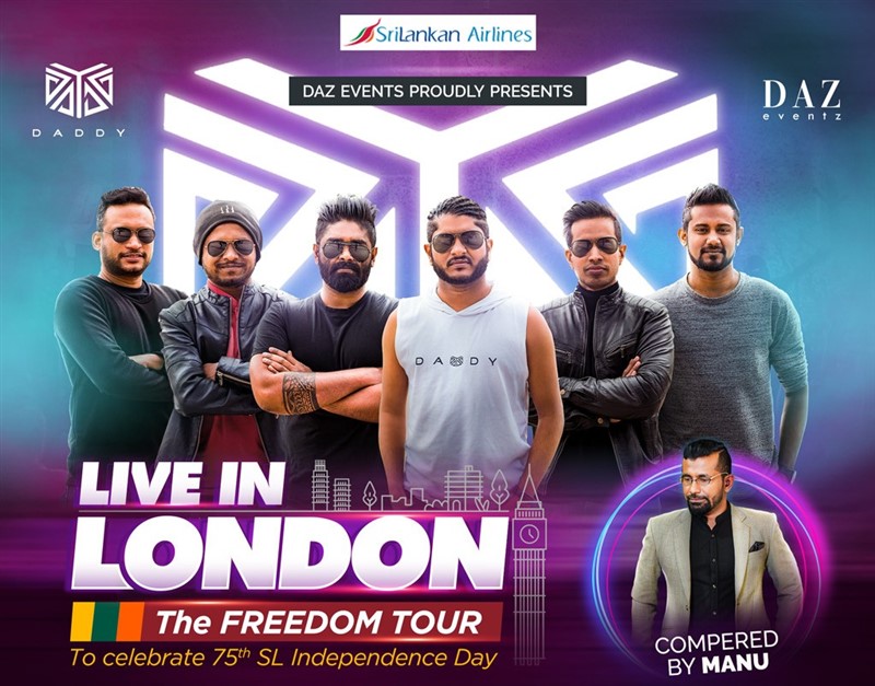 Get Information and buy tickets to DADDY Live in London  on Roxsel Tickets